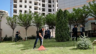 Staff of Investigative Committee together with Artur Poghosyan Took Part in Nationwide Community Clean-up Day